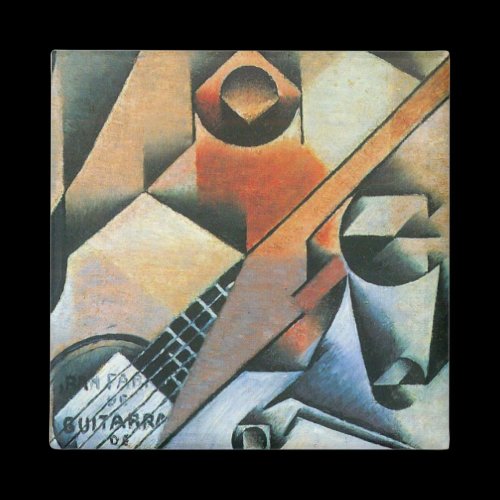 Juan Gris - Banjo (guitar) and glasses Magnet