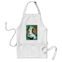 Juan Gris - Bottle and fruit bowl Apron