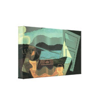 Juan Gris - Overlooking the bay Stretched Canvas Prints