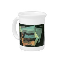 Juan Gris - Overlooking the bay Drink Pitcher
