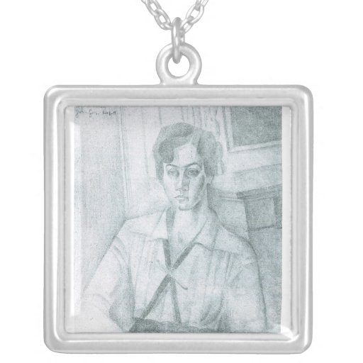 Juan Gris - Portrait of Madame Hiudobro Pendants