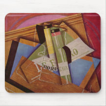 Juan Gris - Still Life with Bordeau Winde Mousepad