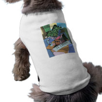 Juan Gris - Still Life with geraniums Dog T-shirt
