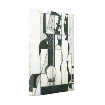 Juan Gris - Still Life with guitar Gallery Wrap Canvas