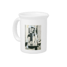 Juan Gris - Still Life with guitar Beverage Pitchers