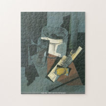 Juan Gris - Still Life with Newspaper puzzle