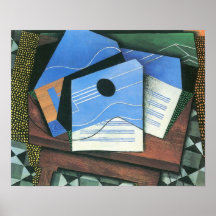 Juan Gris - Table with Guitar Posters