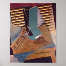 Juan Gris - The blind Poster