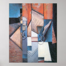 Juan Gris - The book Poster
