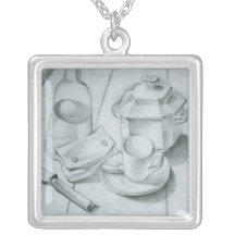 Juan Gris - The tobacco pouch Pendants
