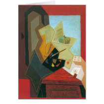 Juan Gris - The window of the painter Card