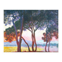 Juan les Pins, by Claude Monet Gallery Wrap Canvas