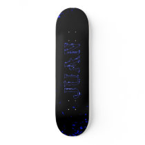 juan lightning star laser custom skateboard deck