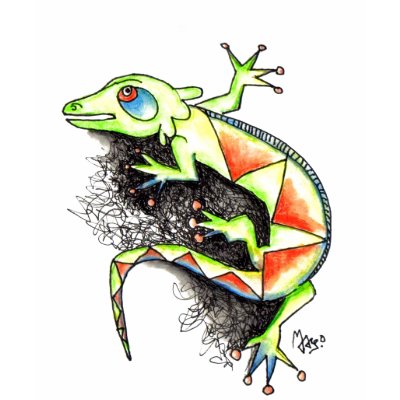 Juana-la-Iguana T-shirts by mago08