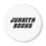 Juanita Rocks Fridge Magnet