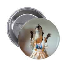 Juanita Weasel Button