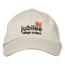 Jubilee Village Project logo ball cap embroidered hats by nedcampbell Jubilee Village Project logo ball cap embroidered hats