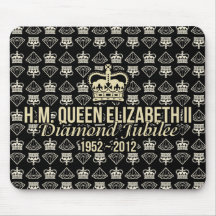 Jubileo de diamante Mousemat conmemorativo Tapete De Ratón