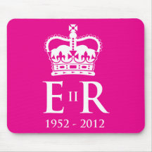Jubileo de diamante Mousemat conmemorativo Tapetes De Raton