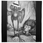Jubjub Bird and the Bandersnatch Cloth Napkins