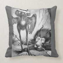 Jubjub Bird and the Bandersnatch Pillows