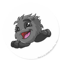 JubJub Shadow stickers by neopets JubJub Shadow stickers