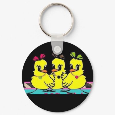 JUC Round Keytag Keychains by justuschixs