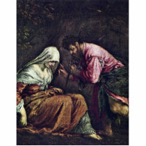 Judah And Tamar By Ponte Jacopo Da (Best Quality) Acrylic Cut Out