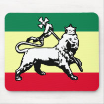 Judah Lion, Estonia flag Mouse Pad