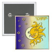 Judaica 12 Tribes Israel Issachar buttons