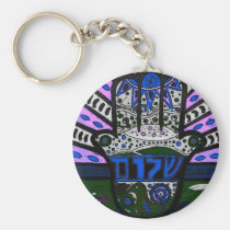 JUDAICA HAMSA keychains