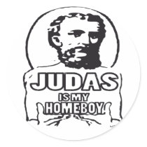 Judas is my homeboy sticker