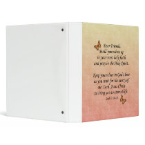 Jude 1:20-21 ~ Holy Faith Vinyl Binders