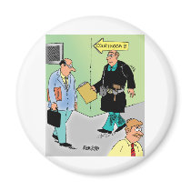 Judge Cartoon Magnets