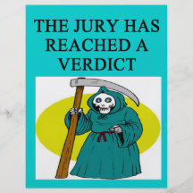 JUDGE joke Personalized Flyer