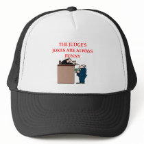judge jokes trucker hat