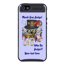 Judge Mardi Gras Important view notes Case For iPhone 5