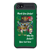 Judge Mardi Gras Important view notes iPhone 5 Cover