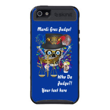 Judge Mardi Gras Important view notes Covers For iPhone 5