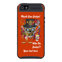 Judge Mardi Gras Important view notes iPhone 5 Cover