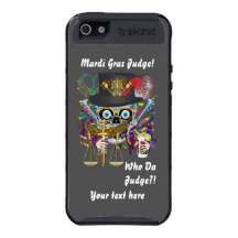 Judge Mardi Gras Important view notes Cover For iPhone 5