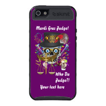 Judge Mardi Gras Important view notes Cover For iPhone 5