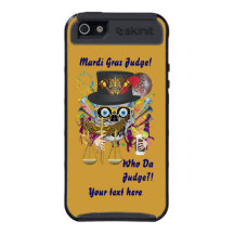 Judge Mardi Gras Important view notes iPhone 5 Cover
