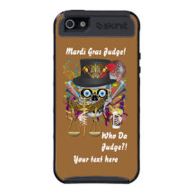 Judge Mardi Gras Important view notes iPhone 5 Covers