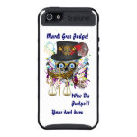 Judge Mardi Gras Important view notes Cases For iPhone 5