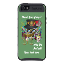 Judge Mardi Gras Important view notes Cover For iPhone 5