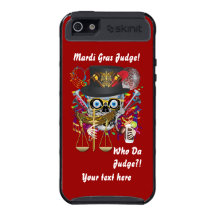 Judge Mardi Gras Important view notes Case For iPhone 5