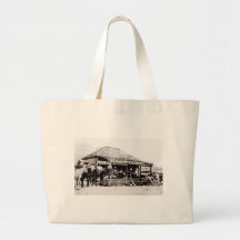 Judge Roy Bean Legendary Lawman West of the Pecos Tote Bags