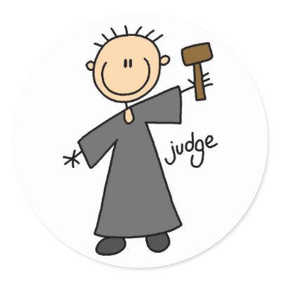 judge stick