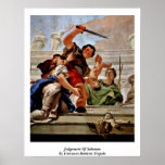 Judgement Of Solomon By Giovanni Battista Tiepolo Print